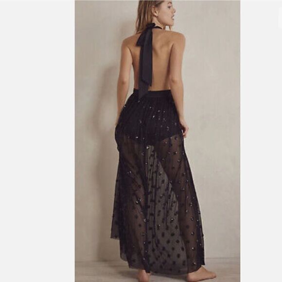 Free People Midnight Bloom Bodysuit - Picture 2 of 6